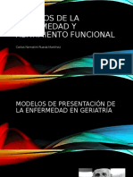 Abatimiento Funcional y Modelos de La Enfermedad