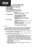FACILITATE LEARNING SESSION-script | PDF | Educational Assessment ...