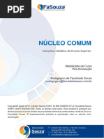 DIDÁTICA DO ENSINO SUPERIOR