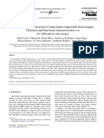 Supercritical Uid Extraction of Antioxidant Compounds From Oregano Chemical and Functional Characterization Sofia Cavero, Javier Señoráns 2006