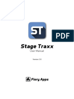 StageTraxx Manual PDF