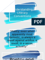 Understanding Conventions and Traditional Genres