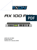 AXON AX 100 MKII Manual EN 2.0