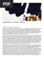 Bazin e a crítica no Brasil