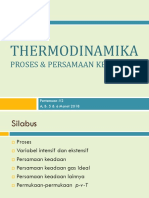 Thermodinamika - #2 - Persamaan Keadaan PDF