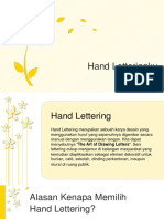 Presentasi Ide Bisnis Hand Lettering