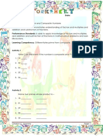 Identifying Prime and Composite Numbers