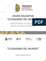 Visión Educativa Ciudadano Del Mundo