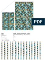 BRAZALETE браслет «Треугольники в молниях» на 36 by SolarDream PDF