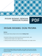 Irisan Bidang Dengan Bangun Ruang