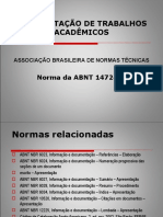 Apresentação de Trabalhos Acadêmicos