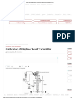 Calibration of Displacer Level Transmitter Instrumentation Tools.pdf