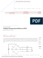 Ambient Temperature Effects On RTD Instrumentation Tools PDF