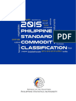 Philippine Standard Commodity Classification Guide