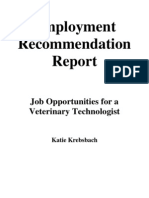 Katie Krebsbach Recommendation Report