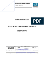 Manual de Organización Inmetra Caracas Definitivo