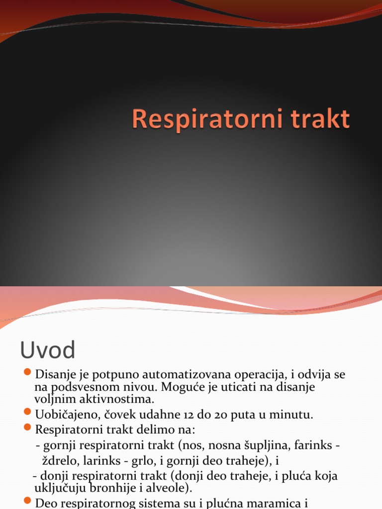 Respiratorni Kraca Verzija | PDF