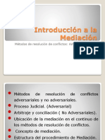 Introducción A La Mediación