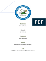 Portafolio de Fundamentos de La Educación A Distancia