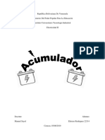 Trabajo de Acumulador