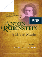 Philip S. Taylor Anton Rubinstein A Life in Music Russian Music Studies PDF