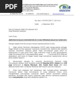 Download Surat Jemputan ke Majlis Konvokesyen ke - 5 Kolej Pertanian Malaysia Tahun 2010 by Kementerian Pertanian dan Industri Asas Tani SN45065953 doc pdf