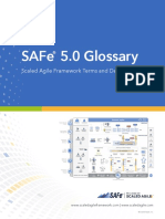 SAFe 5 Glossary