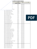 Lista de Beneficiarios VS1