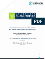 Características Del Instrumento A Utilizar - Mejia - Nelson