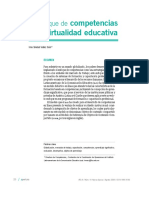 El enfoque de competencias en la educación virtual