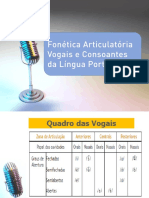 Classificação vogais e consoantes