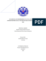 Proposal - Analisis Financial Distress Pada Subsektor Perusahaan Telekomunikasi