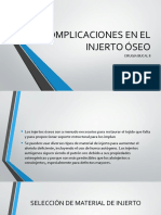 COMPLICACIONES EN EL INJERTO ÓSEO.pptx