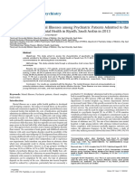 Characteristics of Mental Illnesses Among Psychiatric Patients Admitted To Thealamal Complex For Mental Health in Riyadh Saudi Arabia in 2013 2378 5756 1000312