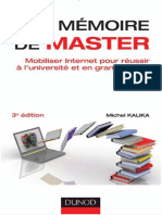 Kalika, Michel - Le mémoire de master _ Mobiliser Internet pour réussir à l'université et en grande école (2012, Dunod).pdf