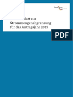 Bar Merkblatt Strommengenabrenzung 2019 PDF