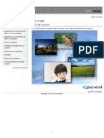 DSC-TX20 Guide ES