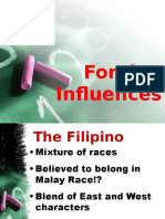 Filipino People and Foreign Influences