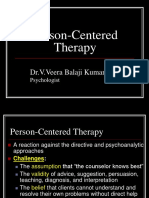 Person - Centered - Therapy DR VeeraBalaji