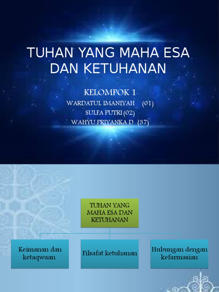 Tuhan Yang Maha Esa Da…