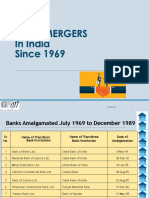Merger of Commercial Banks Since 1969