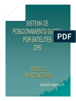 Sistema de Posicionamiento Global