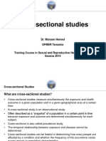 Cross Sectional Studies Hemed 2015