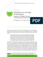 Ball - 2016 - Symmetry Is A Rare Type of Asymmetry Response To