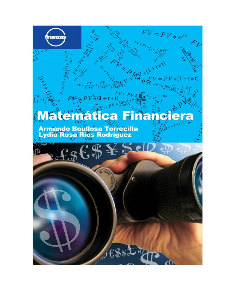 Libro Matemática Financiera | PDF | Bancos | Dinero