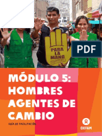 Guía Facilitación - Módulo 5 Hombres Agentes de Cambio - 2