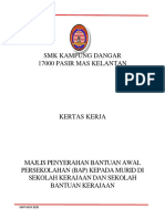 Kertas Kerja Majlis Bantuan BAP 2020