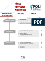 Especializacion en Gerencia de Proyectos de Telecomunicaciones Virtual PDF