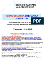 Termodinamika I Mehanika Fluida-Iv