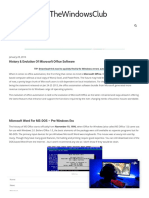 History & Evolution of Microsoft Office Software